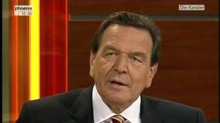 Gerhard Schröder 2005 Elefantenrunde quotsuboptimalquot [upl. by Odanref]