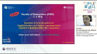 Webinar Recap BAEnglish Studies and Digital Communication [upl. by Baggs996]