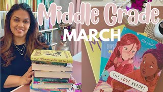 Middle Grade March Prep  bookstore new books  TBR [upl. by Gwendolen]