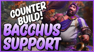 Counter Build if you want to win Bacchus Support  Smite 2 MOBA Gameplay [upl. by Ahscrop]