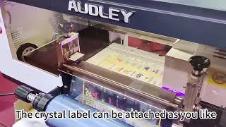 Audley 30cm UV DTF A3 size dtfprinting printing automobile uvprinter customization [upl. by Yolane]