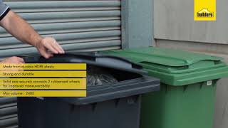 Uses of Municipal Wheelie Bin Container  Product Review [upl. by Huldah151]