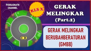 Gerak Melingkar  Gerak Melingkar Berubah Beraturan  Fisika Kelas 10 [upl. by Enifesoj]