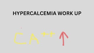 HYPERCALCEMIA [upl. by Kimberlee]