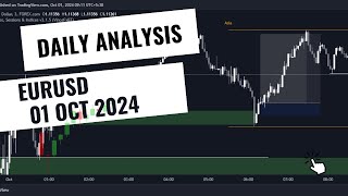 October 1 2024 EURUSD Today Analysis  EURUSD Prediction amp EURUSD Forecast [upl. by Lovering]