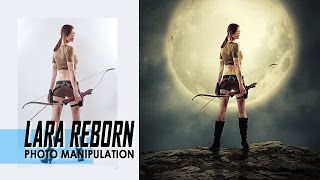 Photoshop Manipulation Tutorial Background Lara Reborn [upl. by Egwin219]