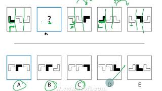 Inductive Reasoning Test 2  Question 5 [upl. by Grefer]