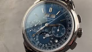 Patek Philippe 5270G019 Perpetual Calendar Chronograph Patek Philippe Review [upl. by Annayr]