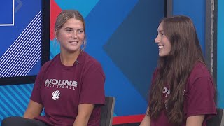 The Score Sunday  Moline Volleyball Interview [upl. by Arnon]