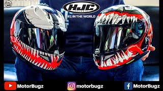 UNBOXING HJC VENOM 2 🔥  2019 MODEL  HJC RPHA 2  VENOM 1 OR VENOM 2   HJC MARVEL HELMETS [upl. by Swain401]