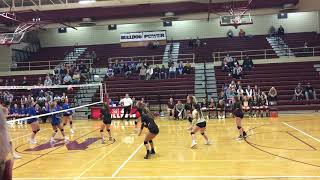 Snippet of Milbank High School volleyball [upl. by Chrystal]