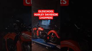 OLDSCHOOL HARLEY DAVIDSON CHOPPER MOTORCYCLES [upl. by Chernow]