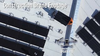 Solar Panel Installation Construction Drone Footage [upl. by Schnabel284]