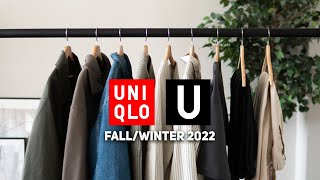 Uniqlo U FallWinter 2022 Styling Haul [upl. by Argus]