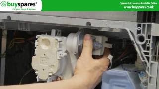 How to Replace a Drain Pump in a Smeg Dishwasher [upl. by Munmro]