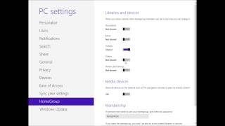 How to Create a HomeGroup on Windows 81 HDTutorialGuide 2023 [upl. by Cirdahc439]