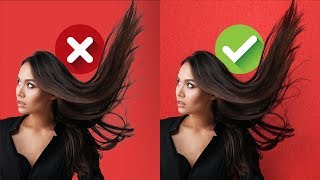 Blend Modes for Realistic Hair Masking in Photoshop [upl. by Kiefer]