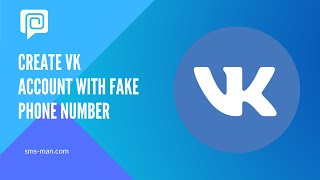 How To Create Second VK Account Without Phone Number  SmsMancom [upl. by Ynnam436]