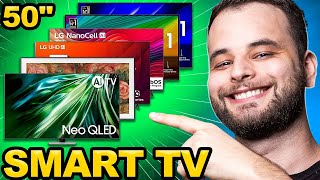 SMART TV 50  Ranking das MELHORES pra comprar HOJE [upl. by Darce]