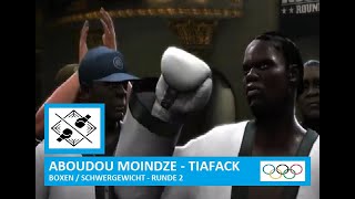 DjamiliDini Aboudou  Nelvie Tiafack  BOXEN Schwergewicht  Runde 2  OLYMPIA 2024 [upl. by Emelda]