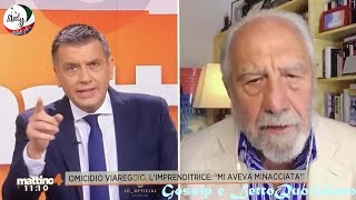 Mattino 4 Antonio Caprarica Sbotta Scuse e L’intervento di Roberto Poletti [upl. by Yztim770]