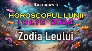 ♌LEU 🌼 Horoscop IULIE 2024 Subtitrat RO 🌼 LEO ♌ JULY 2024 HOROSCOPE [upl. by Tak12]