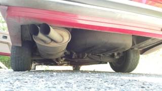 E30 325i Stock Exhaust Sound [upl. by Rossi676]