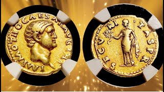 Otho Aureus  Ancient Roman Coin [upl. by Alverson416]