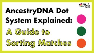 AncestryDNA Dot System How to Use It [upl. by Nolla100]