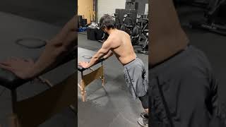 Serratus Anterior Pushup Progression Incline [upl. by Hitchcock]