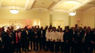 The Kappa Alpha Psi Hymn  60th Anniversary Black White Delta Nu Ball [upl. by Enrak]