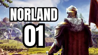 MEDIEVAL KINGDOM SIM  NORLAND Gameplay Part 1 Lets Play [upl. by Chandal]