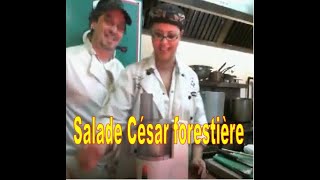 Salade César forestière [upl. by Mossman]