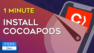 How to Install Cocoapods in One Minute [upl. by Wehtta]