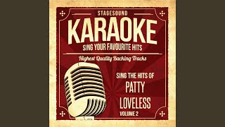 Halfway Down Originally Performed By Patty Loveless Karaoke Version [upl. by Dorette]