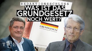 Wie viel ist das Grundgesetz noch Wert Redaktionsschluss zu 75 Jahren Grundgesetz [upl. by Benedetta]