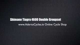 Shimano Tiagra 4600 10 Speed Double Groupset [upl. by Anayk]