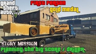 GTA 5 ★ Mission  75 ★ Driller 100 Gold Medal [upl. by Abisia907]