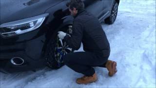 Test des chaînes à neige EasyGrip Evolution de Michelin [upl. by Regor271]