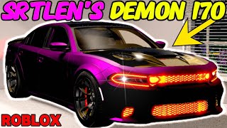 SRTLENS INSANE DEMON 170 CHARGER IS ON ROBLOX [upl. by Enad353]