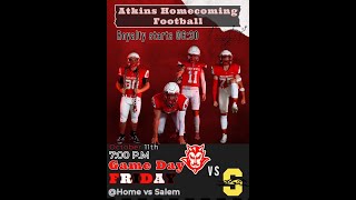 Atkins Red Devils vs Salem Greyhounds 101124 [upl. by Drye]