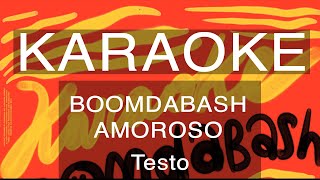 Boomdabash ft Alessandra Amoroso  Karaoke Testo e Musica [upl. by Carlock]