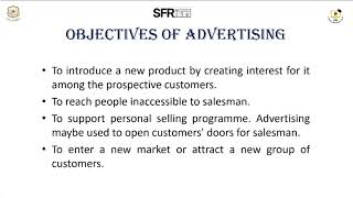 Advertising by DrAVijaya Shree Assistant Professor of CommercePA [upl. by Lev]