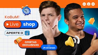 KABUMLIVESHOP 0606 🔥 Ofertas EXCLUSIVAS em PERIFÉRICOS e HARDWARE [upl. by Lexerd]