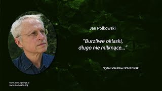 Jan Polkowski  quotBurzliwe oklaski długo nie milknącequot [upl. by Annavoig]