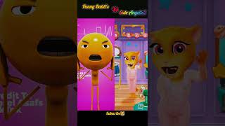 Who will pravail Baldis vs Angela2 🤣👌 music funny baldi talkinangela meme animation shorts [upl. by Decima682]