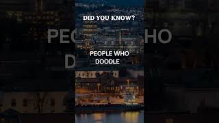 🎨 Psychological Fact Doodling Boosts Memory and Focus 🧠✨ [upl. by Iams]