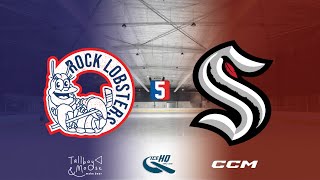 Rock Lobsters VS Swoopy Boiz  Div 5  12th October  IceHQ Rec League ice hockey [upl. by Colon]