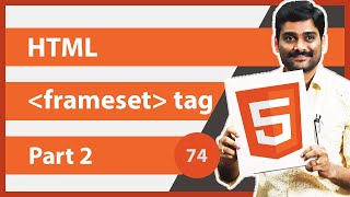 HTML frameset Tag and Frame Tag Part 2  HTML Tutorial 74 🔥😉👍 [upl. by Blanca]