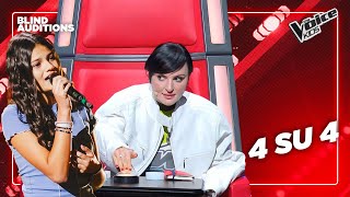 Giorgia affronta la sua timidezza con “Oro” di Mango  The Voice Kids 3 Blind Auditions [upl. by Ylim927]